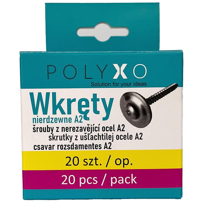 Vijaci za PVC/PC ploce 20 ks