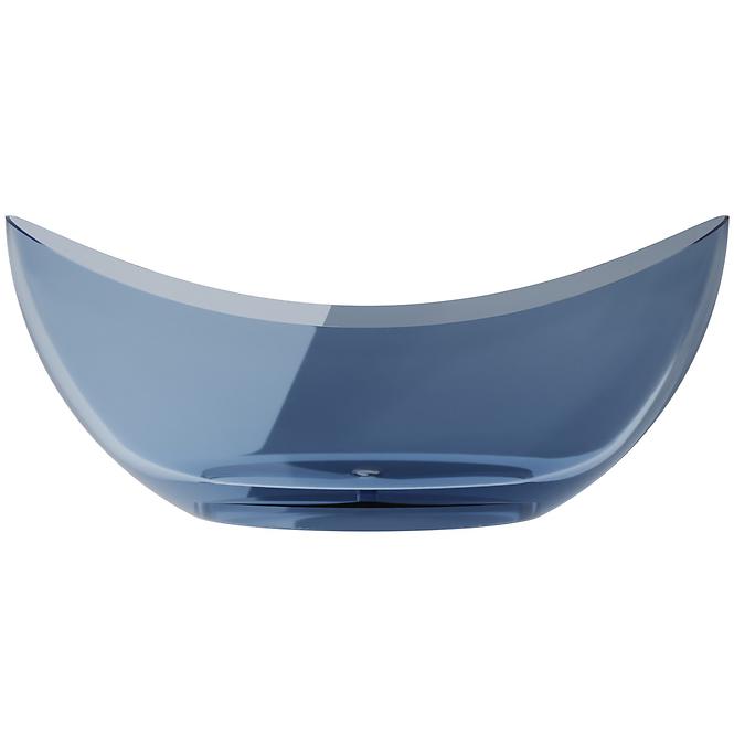 Samostojeća kada Axya 180/80 Blue Wave sifon klik-klak krom