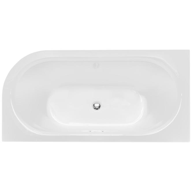Samostojeća zidna kada Avita A-Line 160L + sifon klik-klak krom
