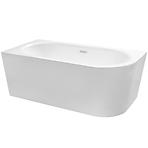 Samostojeća zidna kada Avita A-Line 160L + sifon klik-klak crni