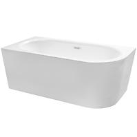 Samostojeća zidna kada Avita A-Line 160L + sifon klik-klak crni