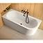 Samostojeća zidna kada Avita A-Line 160L + sifon klik-klak crni,7