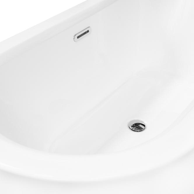 Samostojeća zidna kada Avita A-Line 160P + sifon klik-klak krom