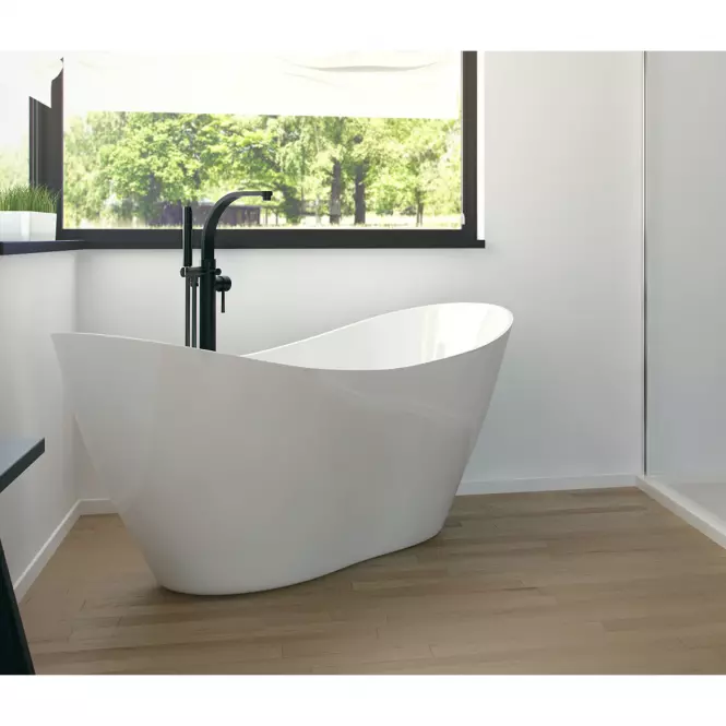 Samostojeća kada Viya 170/72 + sifon klik-klak krom,5