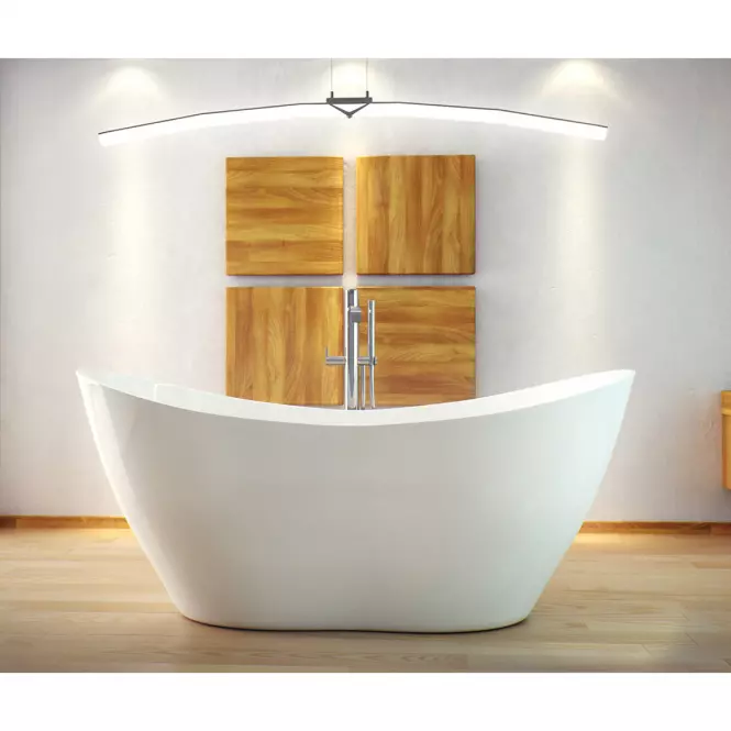 Samostojeća kada Viya 170/72 + sifon klik-klak krom,6