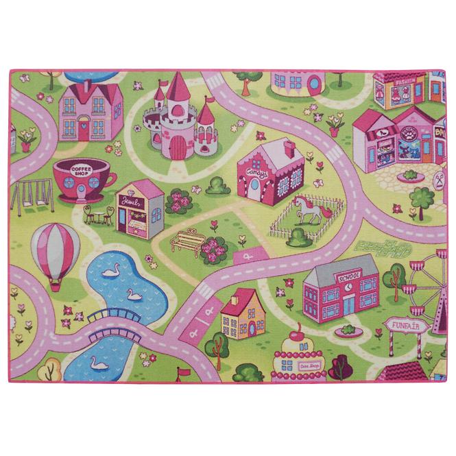 Tepih 0,95/1,33 sweet town fairground life