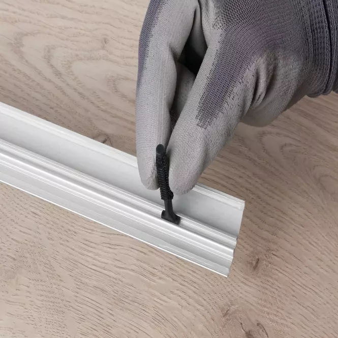 Podni profil LW 37 5W1 0,93 bijeli hrast