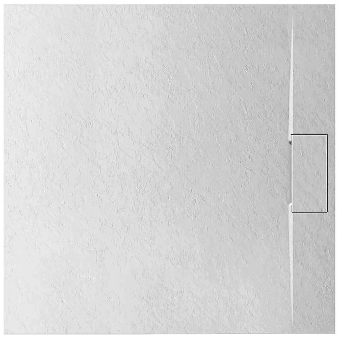 Kvadratna tuš kada Bazalt Grey 90x90x2,5 Rea K4105 