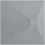 Kvadratna tuš kada Magnum Grey 90x90x2,5 Rea K4106