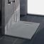 Kvadratna tuš kada Magnum Grey 90x90x2,5 Rea K4106,6