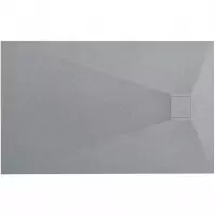 Pravokutna tuš kada Magnum Grey 90x120x2,5 Rea K4108