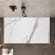Pravokutna tuš kada Bazalt 80x100x2,5 Rea K7000,5