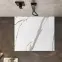 Pravokutna tuš kada Bazalt 80x100x2,5 Rea K7000,9