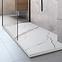 Kvadratna tuš kada Magnum Carrara White 90x90x2,5 Rea K7005,7