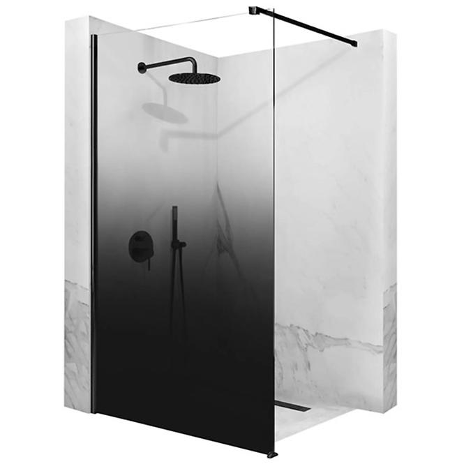 Tuš stijena Aero Ombre black/black 90