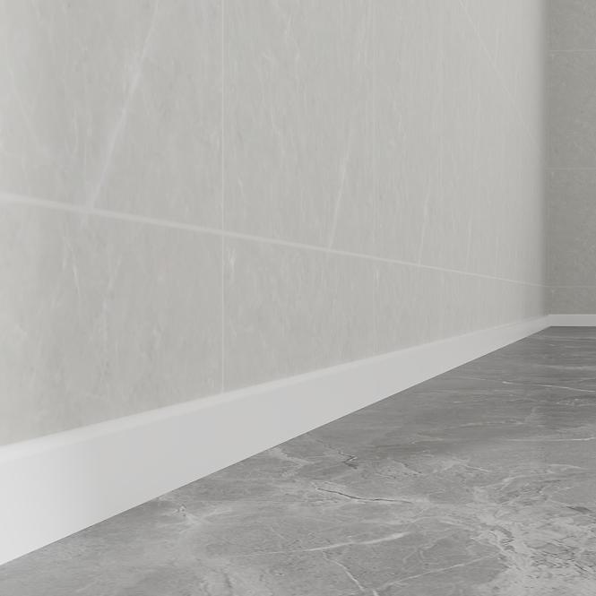 Podna lajsna Parquet Mercado Premium 60 bijela 2.2m