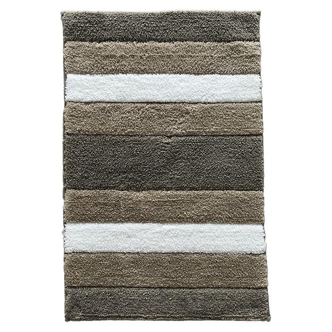 Tepih za kupatilo 50x80cm gba608 siva/bež