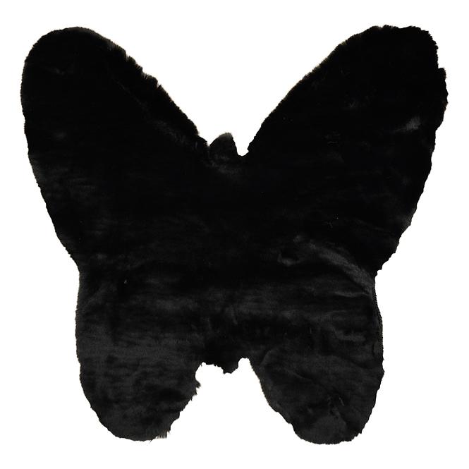 Tepih Rabbit Fur Timmy-F 0,8/0,8 Tfc9 Leptir crni
