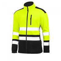 Jakna od flisa, fluorescentna, s reflektirajućim trakama, XL