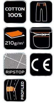 Radne hlače premium NEO L,8