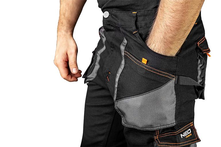 Neo radne hlače HD SLIM + remen veličina S