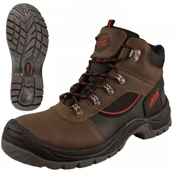 Zaštitne čizme od kože SRC S1 45