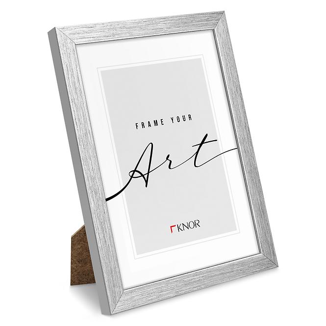 Okvir za sliku 10x15 plexi srebrni