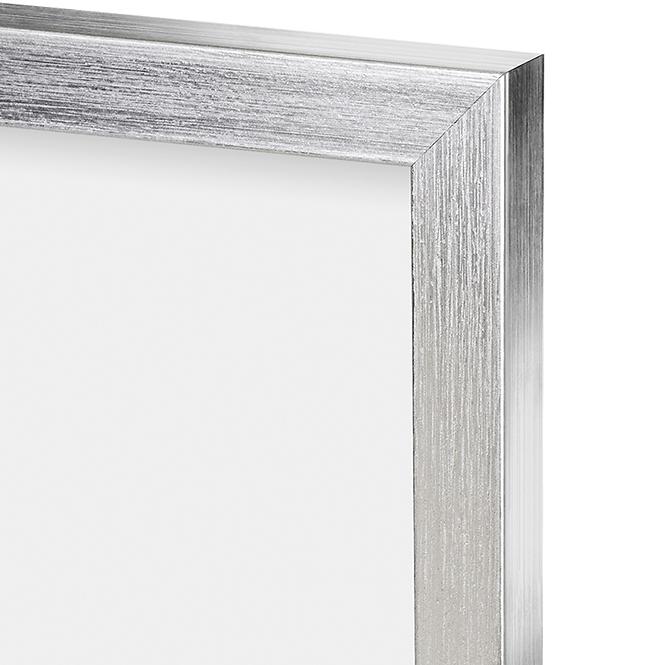 Okvir za sliku 10x15 plexi srebrni