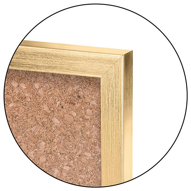 Okvir za sliku 10x15 plexi zlatni