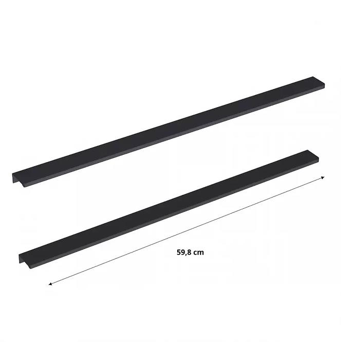 RUČKA MERKADO 60 BLACK (2 KOM.)