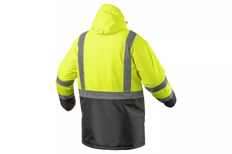 Reflektirajuća jakna LEDA, podstavljena, žuta 2XL (56),6