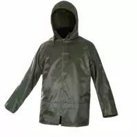 Jakna za zaštitu od kiše PVC zelena XXL