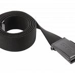Elastični remen s metalnom kopčom WESEL, crni, uni, 130 cm