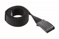 Elastični remen s metalnom kopčom WESEL, crni, uni, 130 cm