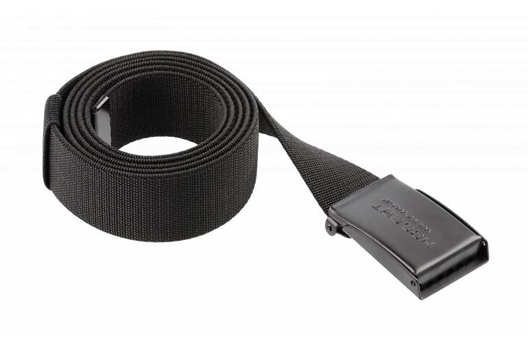 Elastični remen s metalnom kopčom WESEL, crni, uni, 130 cm