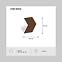 Glodana panel Dome wenge MDF,2