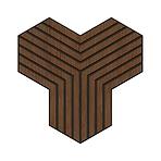 Glodana panel Triple wenge MDF