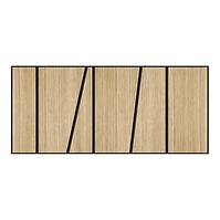 Glodana panel Slant hrast 65x29 cm MDF