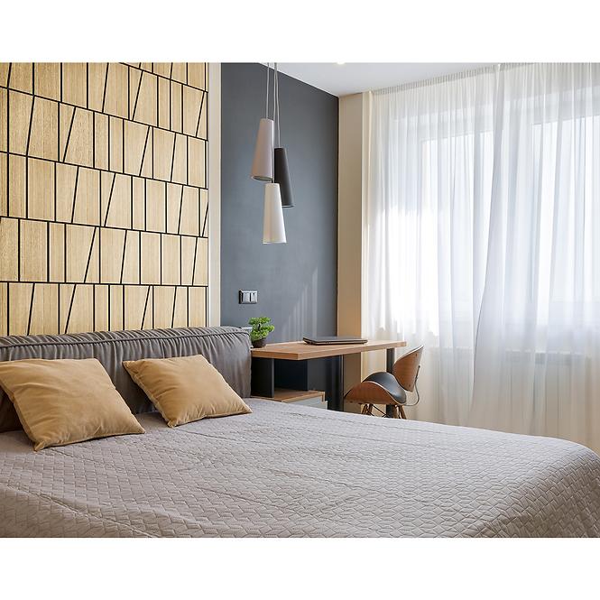 Glodana panel Slant hrast 65x29 cm MDF
