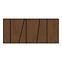 Glodana panel Slant wenge 65x29 cm MDF