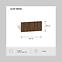 Glodana panel Slant wenge 65x29 cm MDF,2