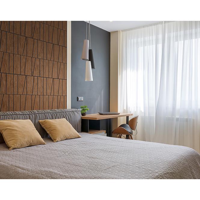 Glodana panel Slant wenge 65x29 cm MDF