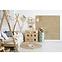 Glodana panel Quadro Diagonal hrast 40x40 cm MDF,3