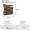 Samoljepljiva dekorativna ploča Mood Rustic Gold,5