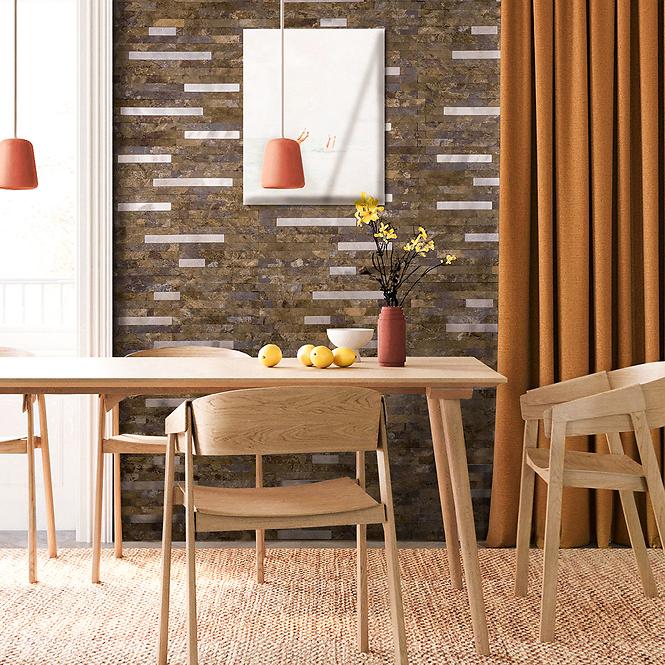 Samoljepljiva dekorativna ploča Mood Rustic Gold