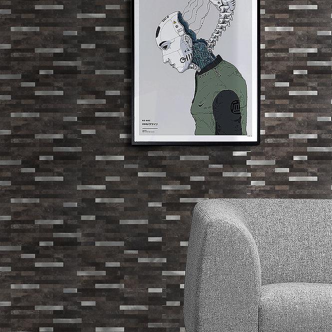 Samoljepljiva dekorativna ploča Mood Grafit Silver