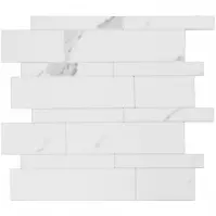 Samoljepljiva dekorativna ploča Mood White Marble