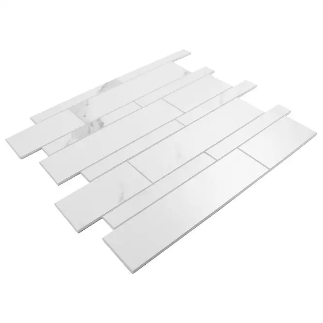 Samoljepljiva dekorativna ploča Mood White Marble,2