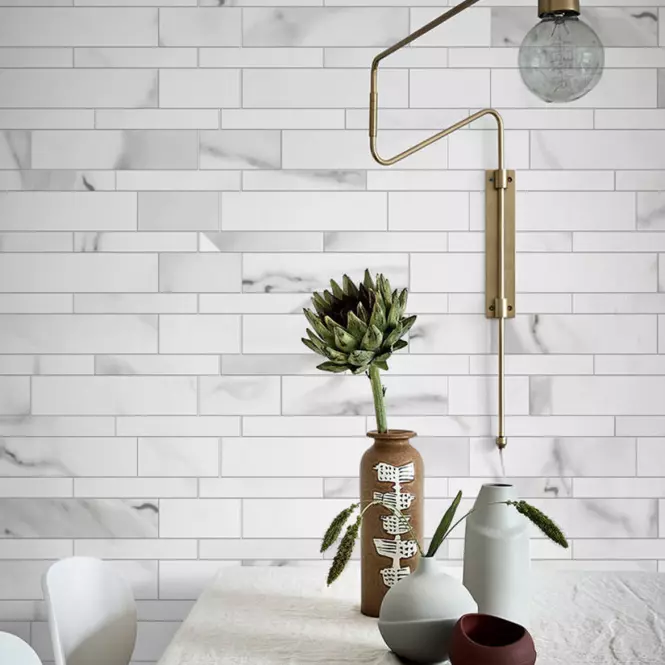 Samoljepljiva dekorativna ploča Mood White Marble,7