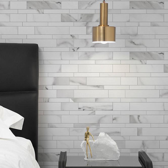 Samoljepljiva dekorativna ploča Mood White Marble